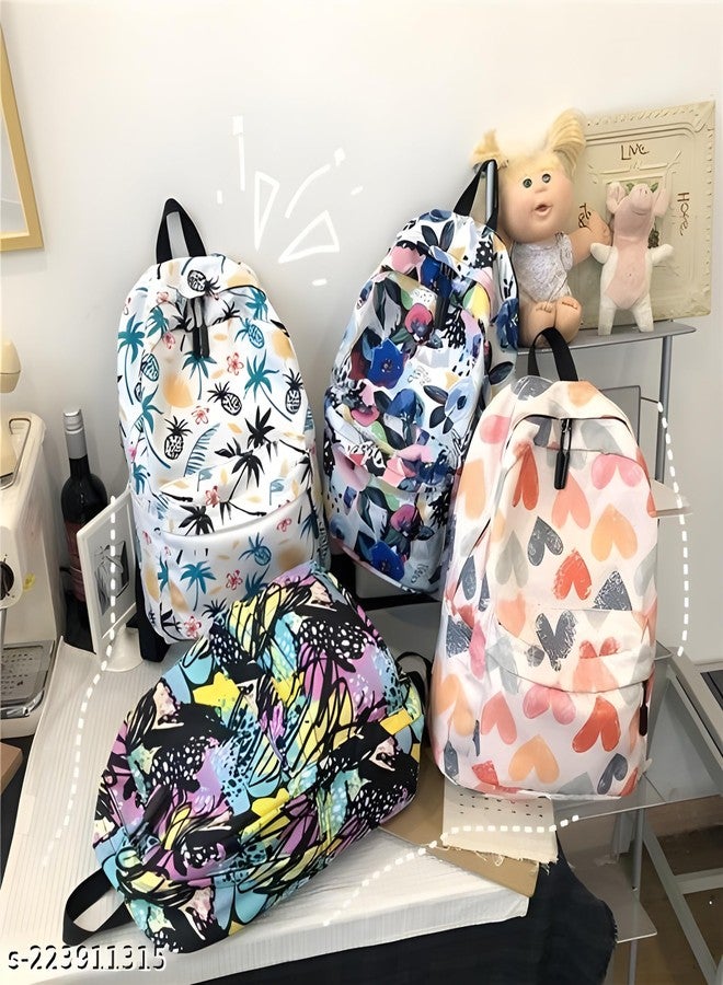 VESMEI 20L Girls bags // Girls college bags Lightweight Casual/Picnic/Tuition/School Bag/Backpack (multicolour) - Image 5